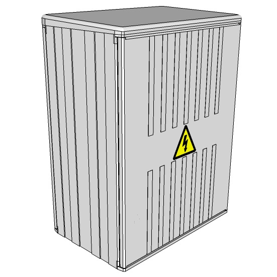 PR 4.2.3 na stěnu IP43 (3D)